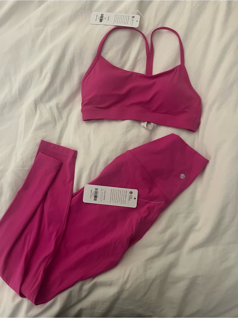 Pink Crz Yoga Set (NWT)